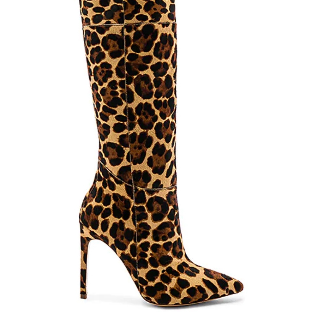 NEVER WORN & INCLUDES DUST BAGS- Revolve LPA Kori Boot in Leopard